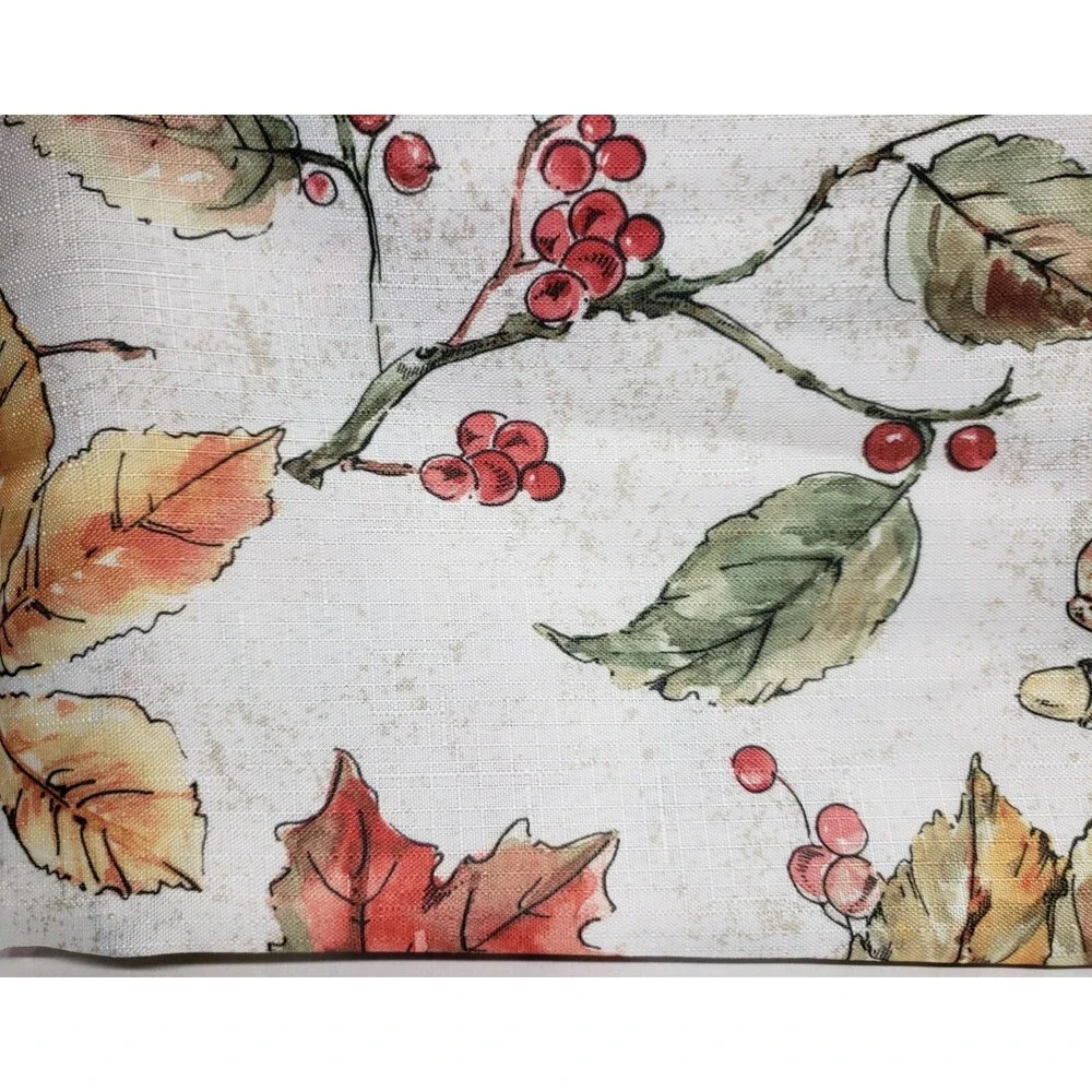Printed Fabric Tablecloth, 52